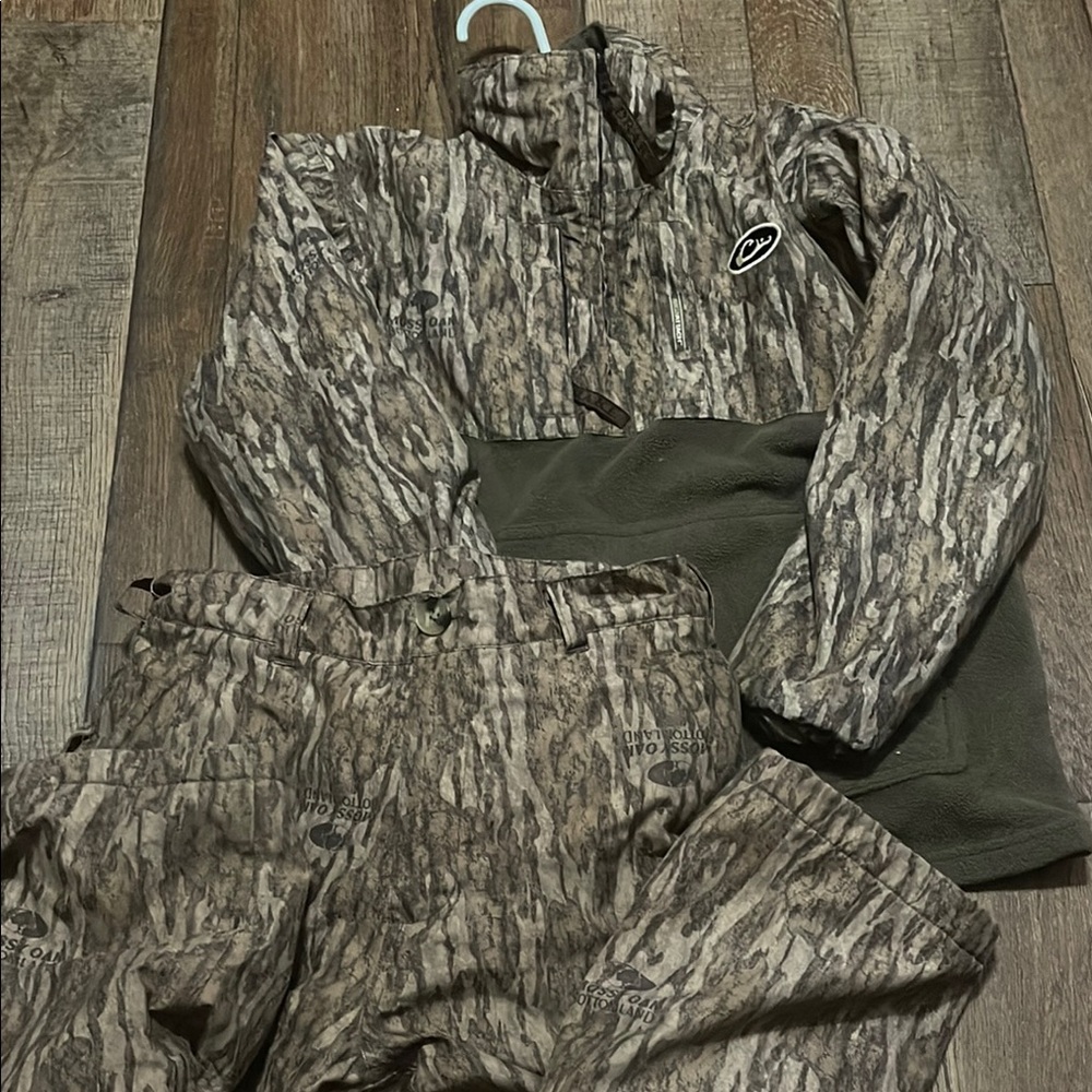 Drake Kids Matching Set in Camouflage and Olive